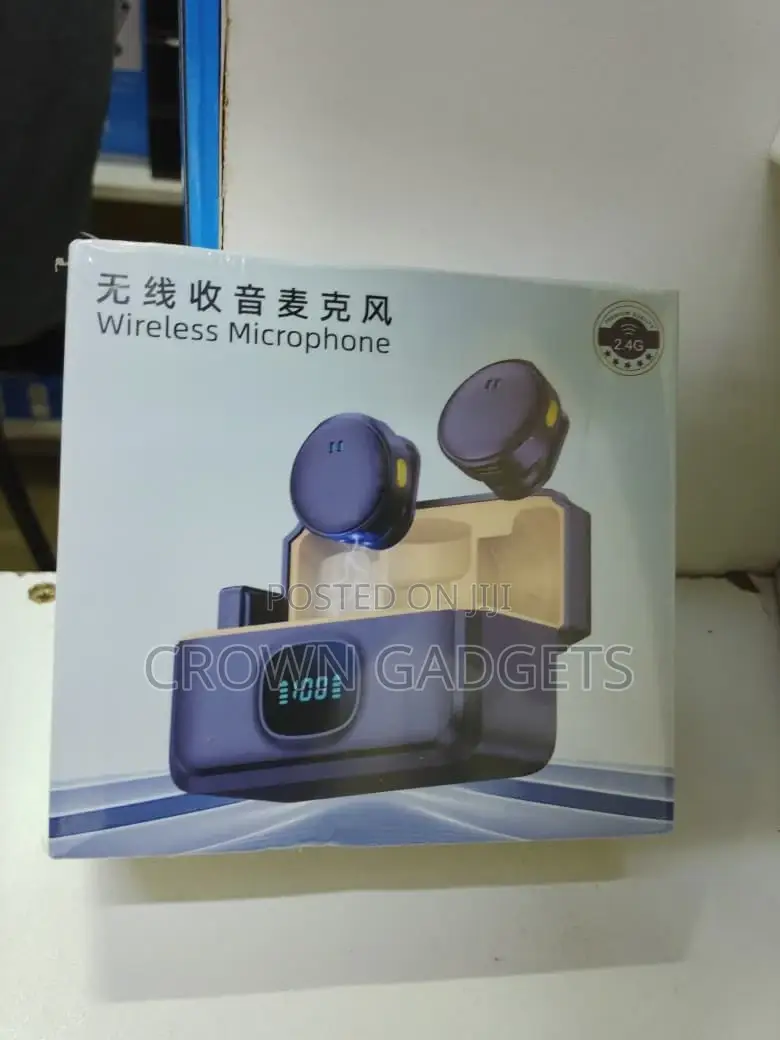 Professional Dual Wireless Lapel Mic for Content Creation