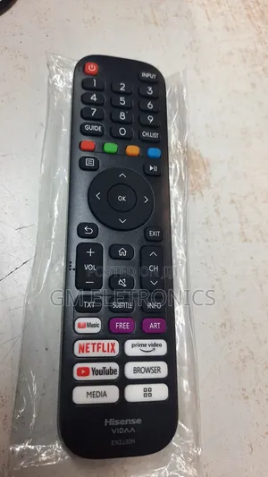 Original Hisense Vidaa Tv Replacement Remote Control + Aaa Batteries