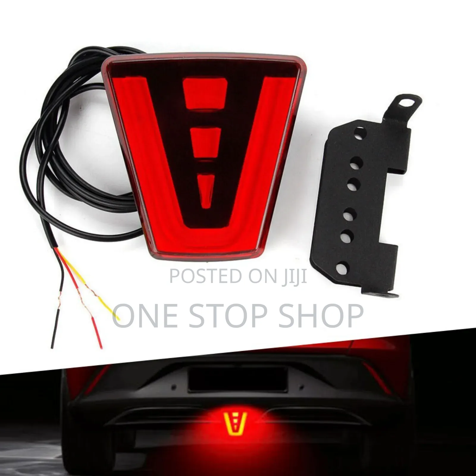 3" V_triangle Strobe 3rd Brake Light