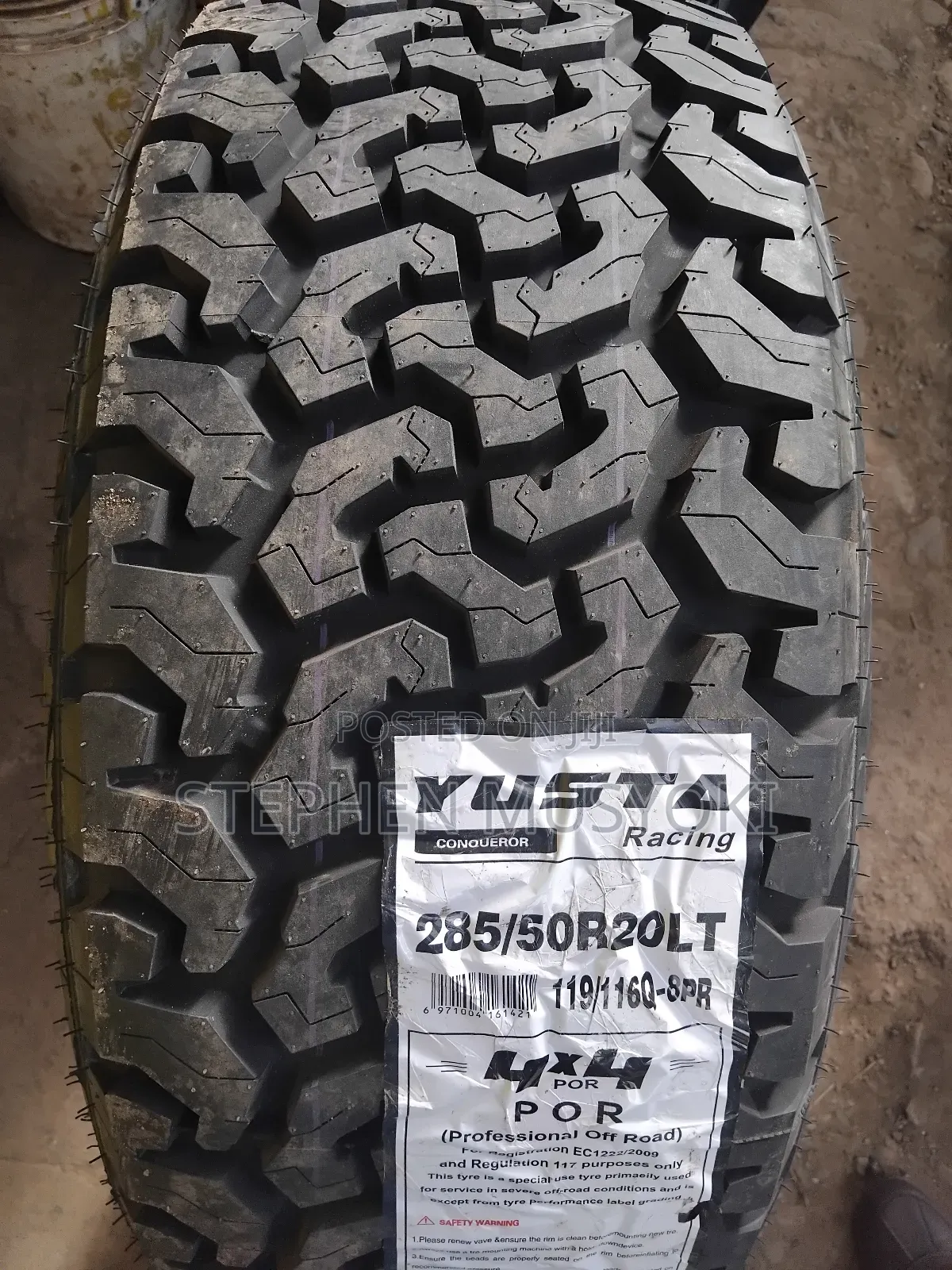 285/50r20 Yusta at Tyre