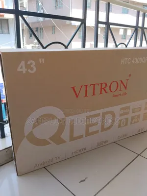 Affordable 43" Qled Smart Tv - Vitron Android Os | Frameless