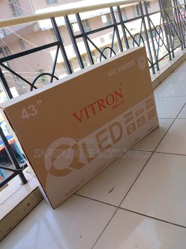 Affordable 43" Qled Smart Tv - Vitron Android - main view