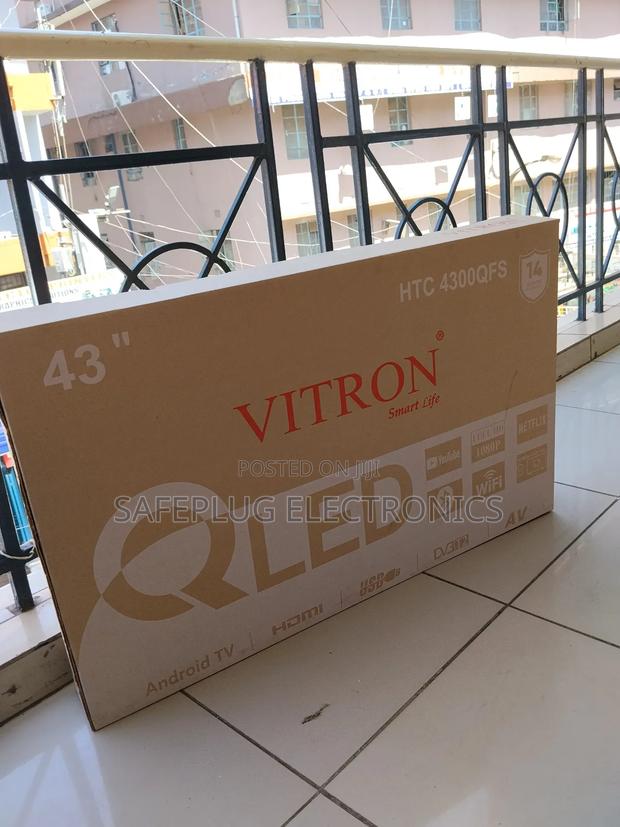 Affordable 43" Qled Smart Tv - Vitron Android - thumbnail 4