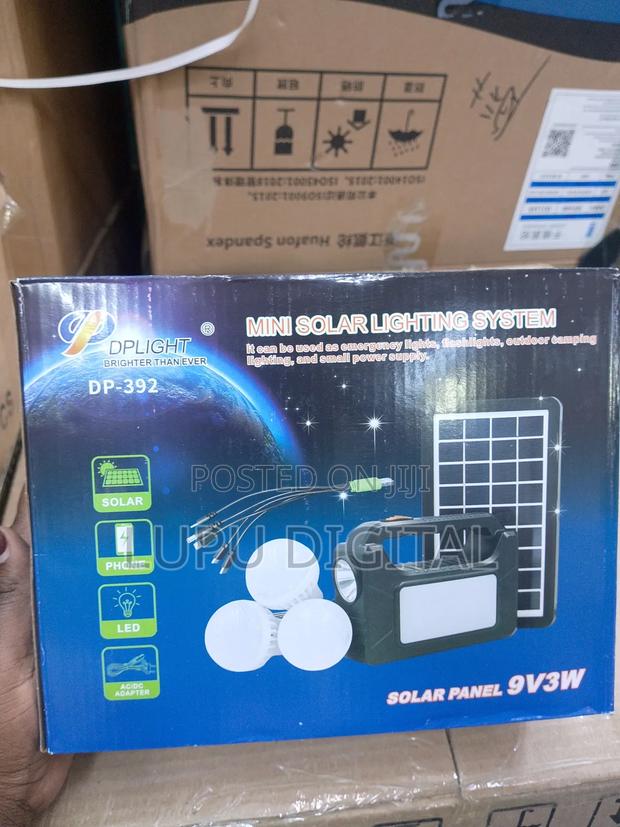 Dp-392 Mini Solar Lighting System