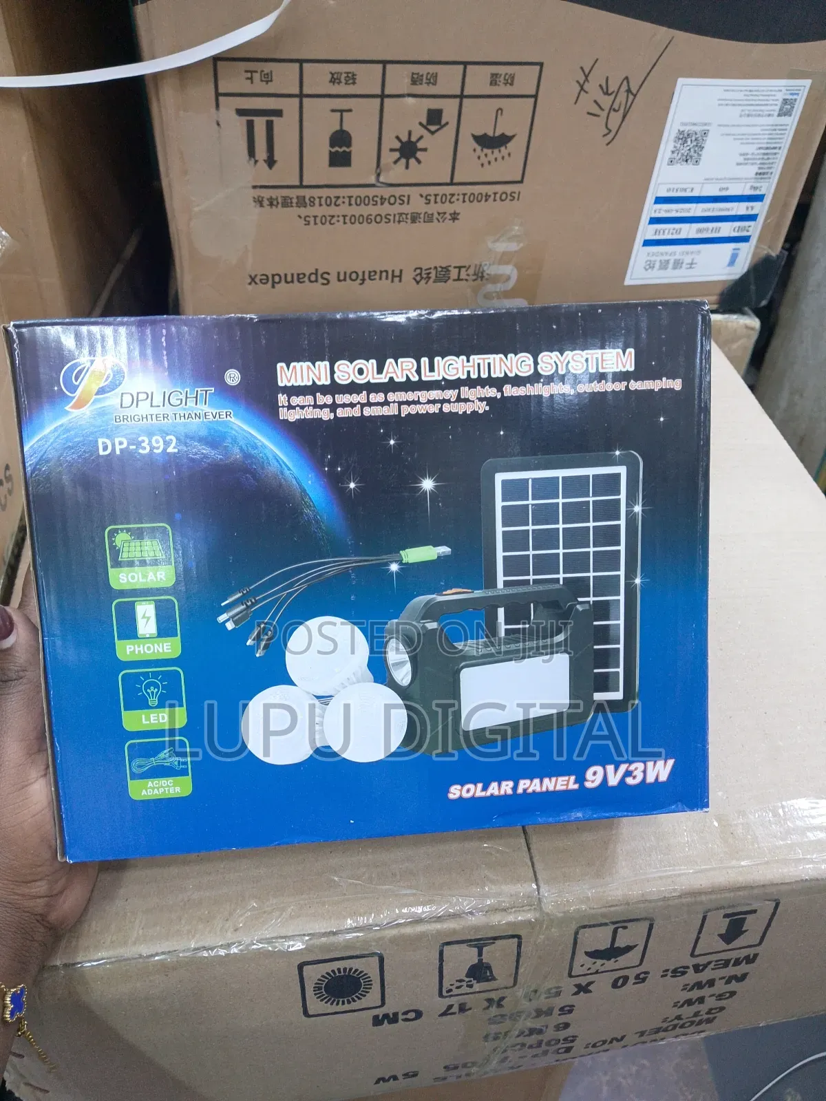 Dp-392 Mini Solar Lighting System