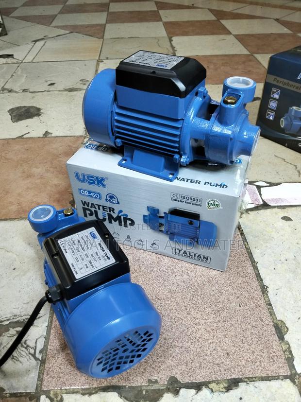 High Pressure New Usk Water Booster Pump 0.5hp 30m Head