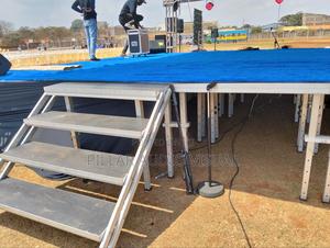 Raised Canopy Stage! With Public Address the Screen! Hire - thumbnail 2