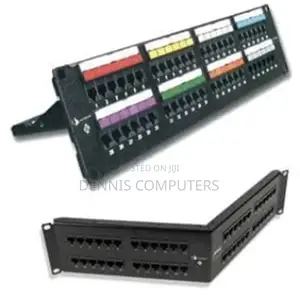 Siemon Z6as-PNL-U48k Zmax 48 Port 6a Shielded Patch Panel 1 RMS Blac