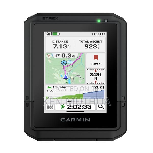 Garmin Etrex Touch - main view