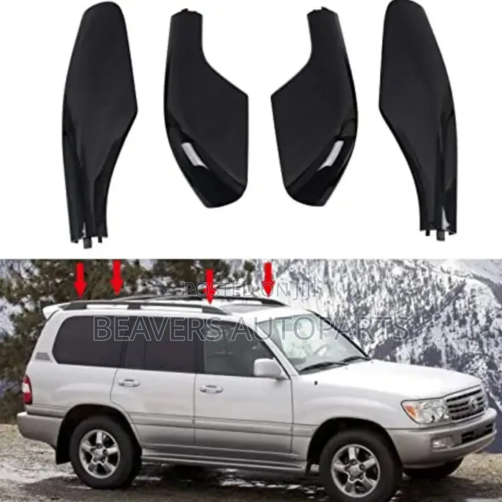 Landcruiser 100 Series Roof Rail Cover
