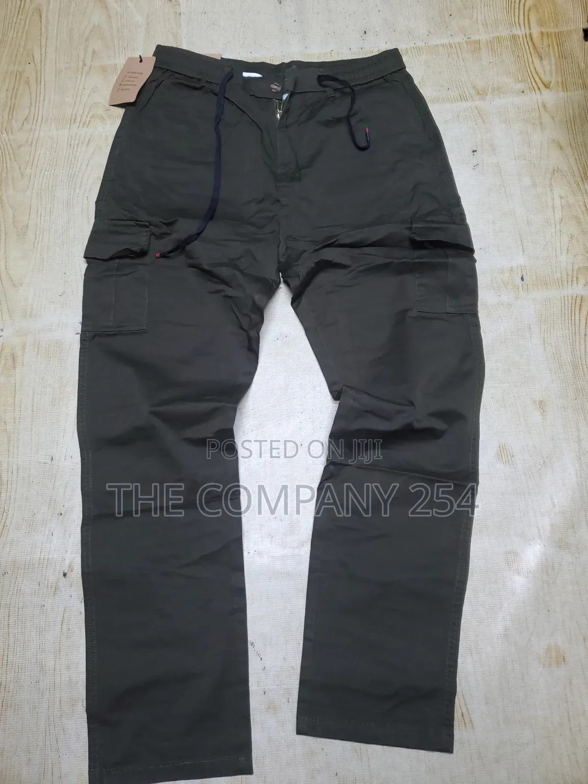 Quality Casual Side Pocket Hard Khaki Open Cargo Pants Waist 30_40