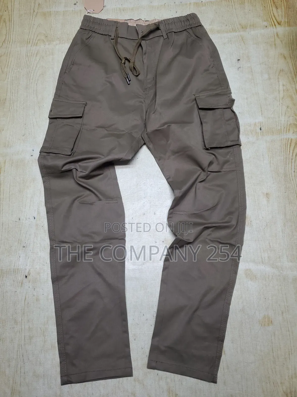 Quality Casual Side Pocket Hard Khaki Open Cargo Pants Waist 30_40