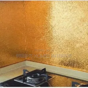 Pure Gold Color Peel And Stick Contact Paper