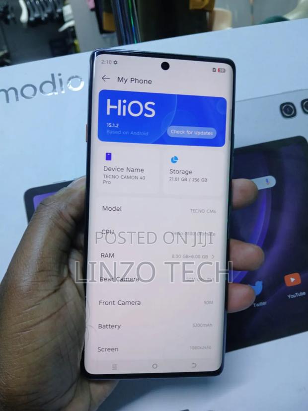Tecno Camon 40 Pro 256 GB - main view