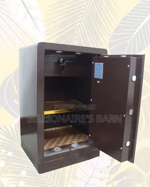 Heavy-duty Fireproof Safe — Valuables Protection, Fingerprint Access