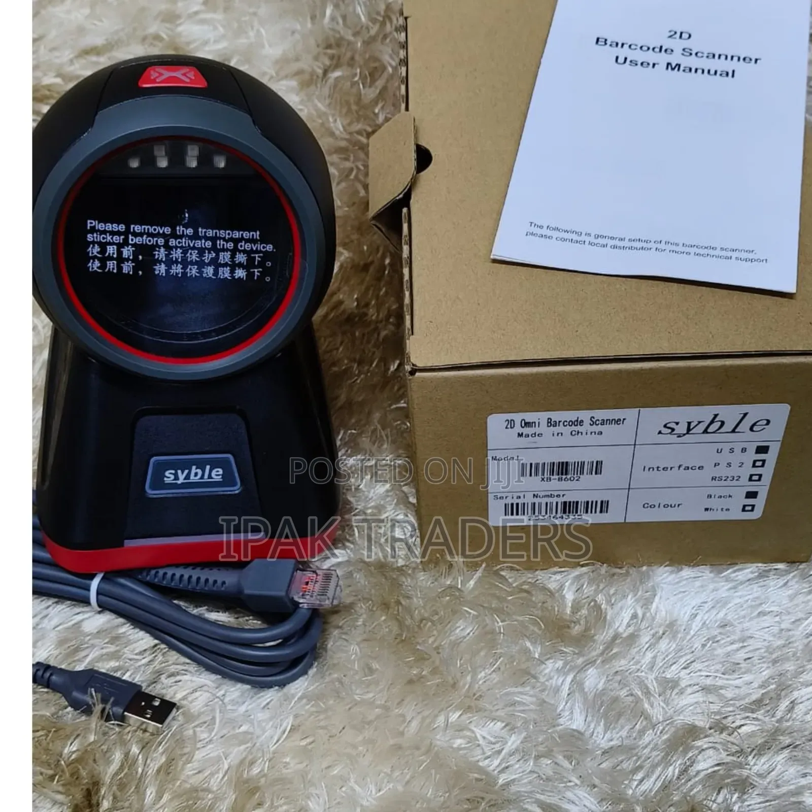  Table Mount Scanner Xb 8602