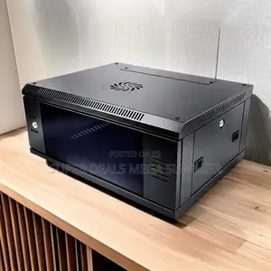 4u Wall Mount Data Cabinet Glass Front With Excellent Equipment Access