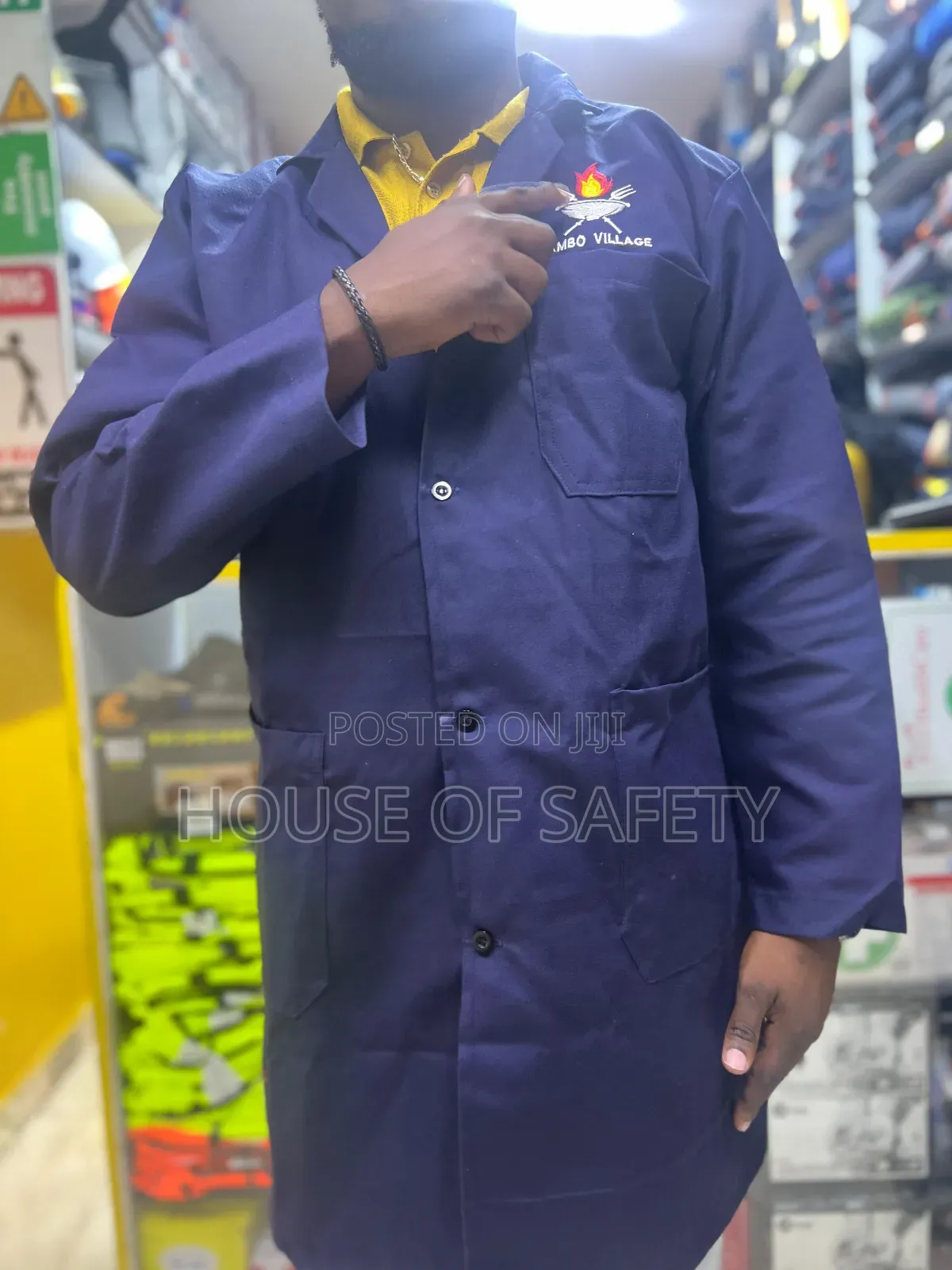 Well -Protected Dustcoat in Kenya