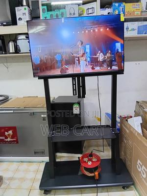 Mobile Tv Bracket Stand With Shelf - thumbnail 2