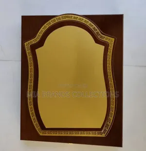 Brown Wooden Award Plaque