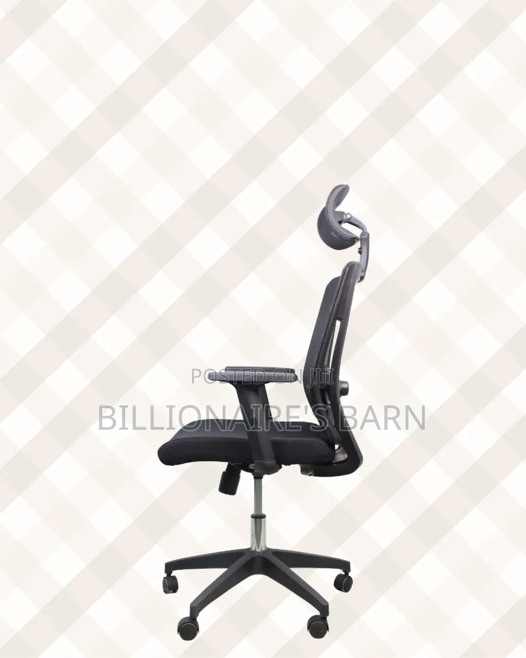 Ergonomic Mesh Task Chair for Work • Smooth Movement, Headrest Support