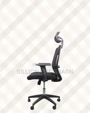 Ergonomic Mesh Task Chair for Work • Smooth Movement, Headrest Support