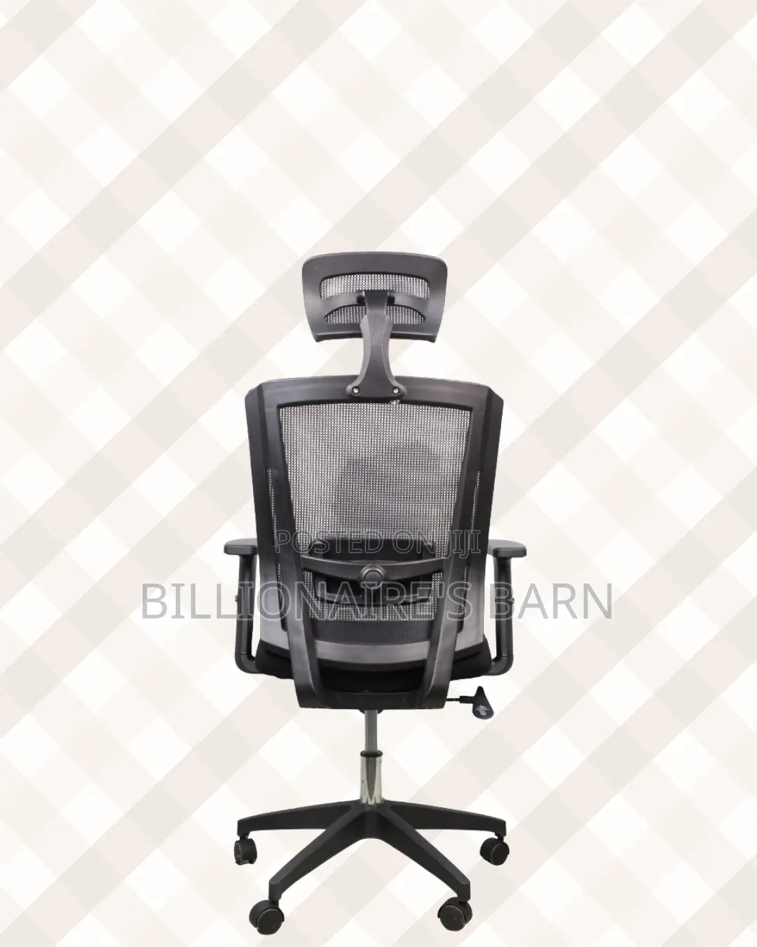 Ergonomic Mesh Task Chair for Work • Smooth Movement, Headrest Support