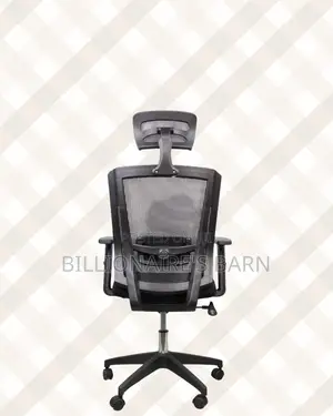 Ergonomic Mesh Task Chair for Work • Smooth Movement, Headrest Support