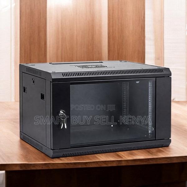 6u Data Cabinet, Lockable Steel Frame Smooth Finish - main view