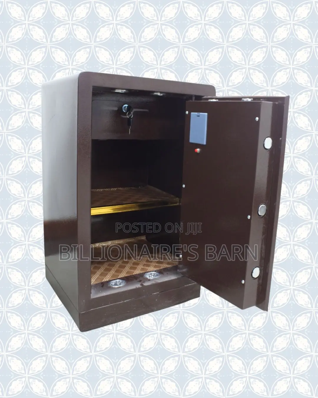 Biometric Security Safe 80kg — Quick Access, Electronic Keypad