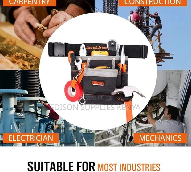 Tool Pouch Belt Strap Pouches Electrician Tool Box Bags - thumbnail 6