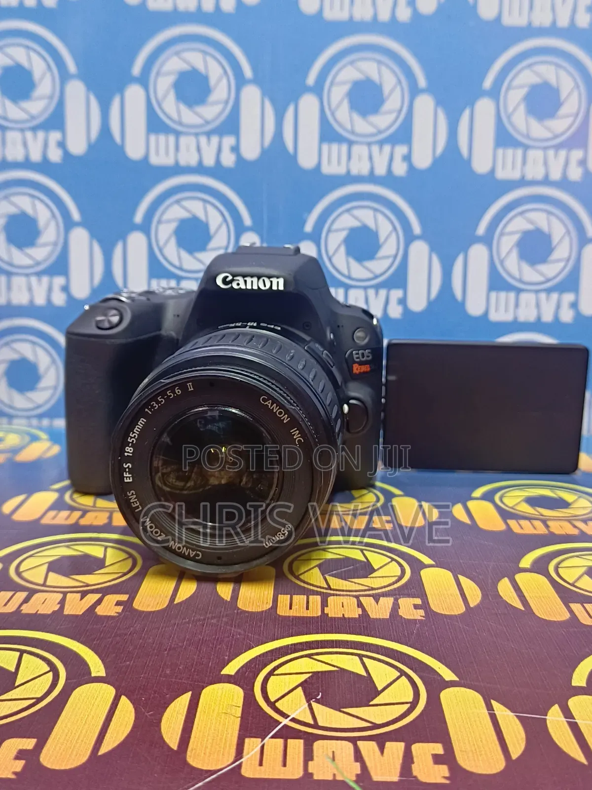 Canon 200d With 64gb Memory Wi-Fi Fliptouch