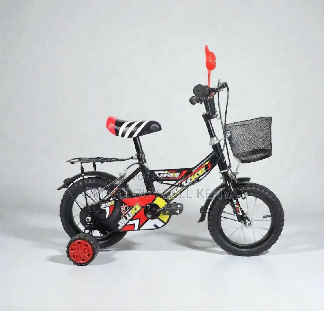 12,14,16 Inch 2–11 Years Kids Cartoon Theme Bike With Bottle Holder