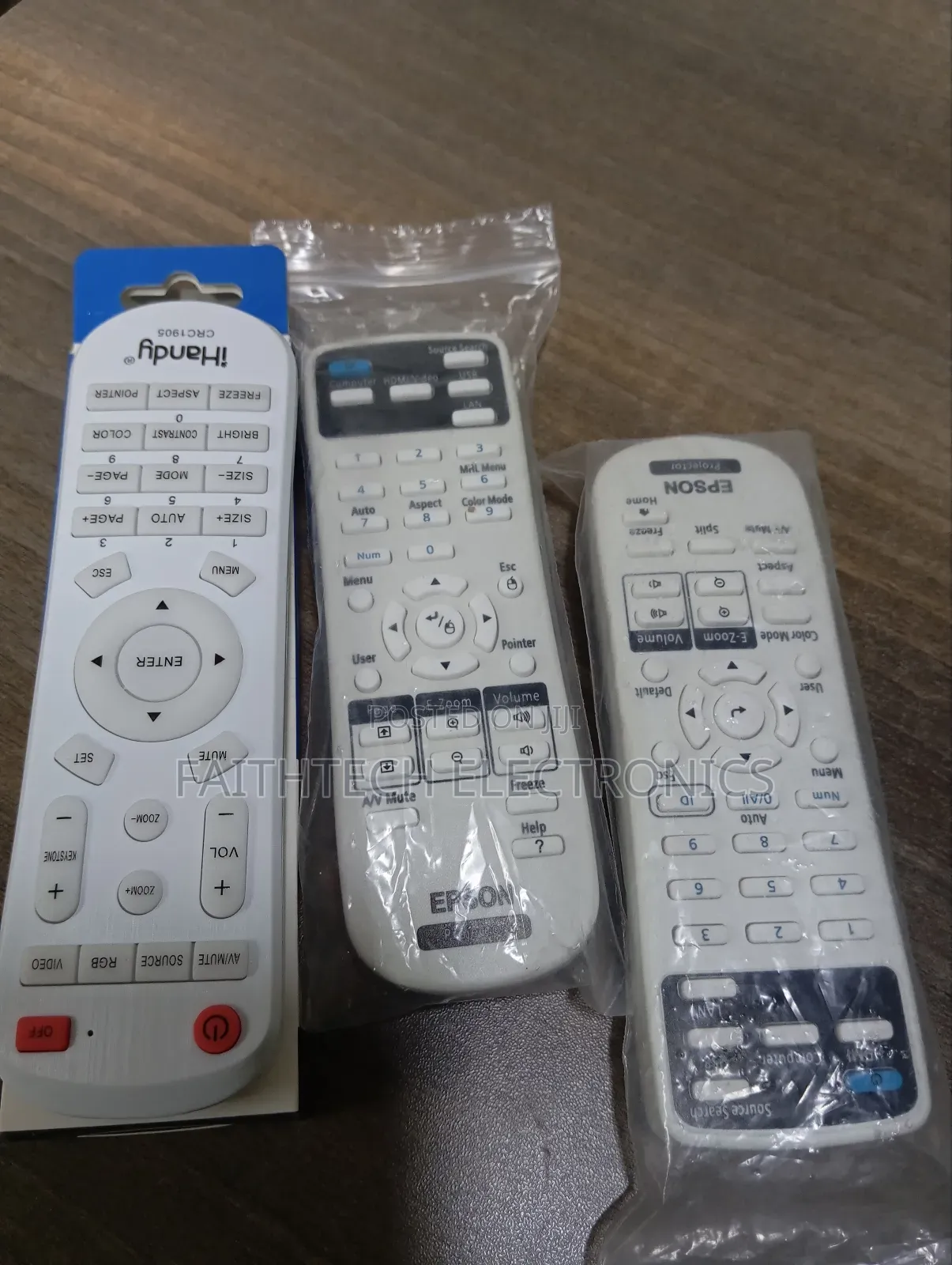 Epson Projector Eb E01 Remote Control