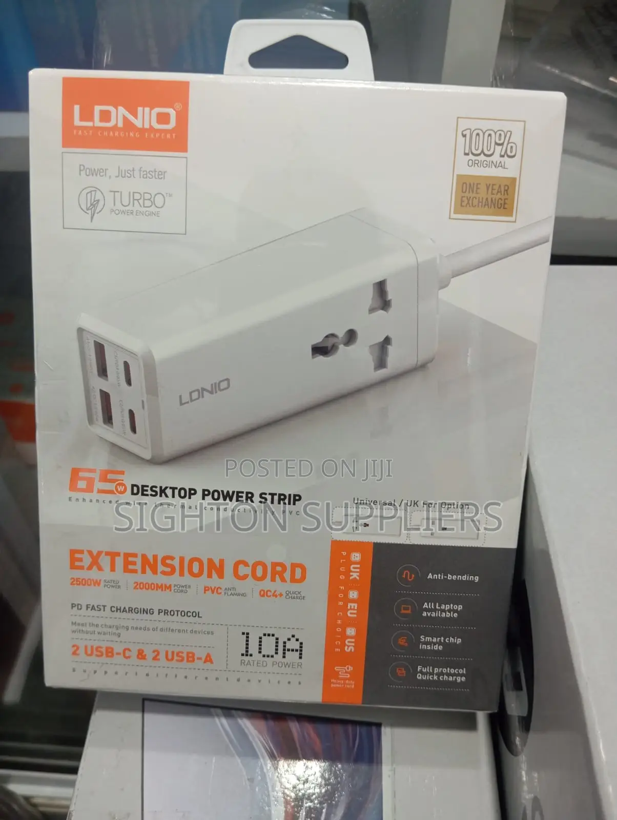 Ldnio 65w Multifunction Universal Power Adapter Sc1418