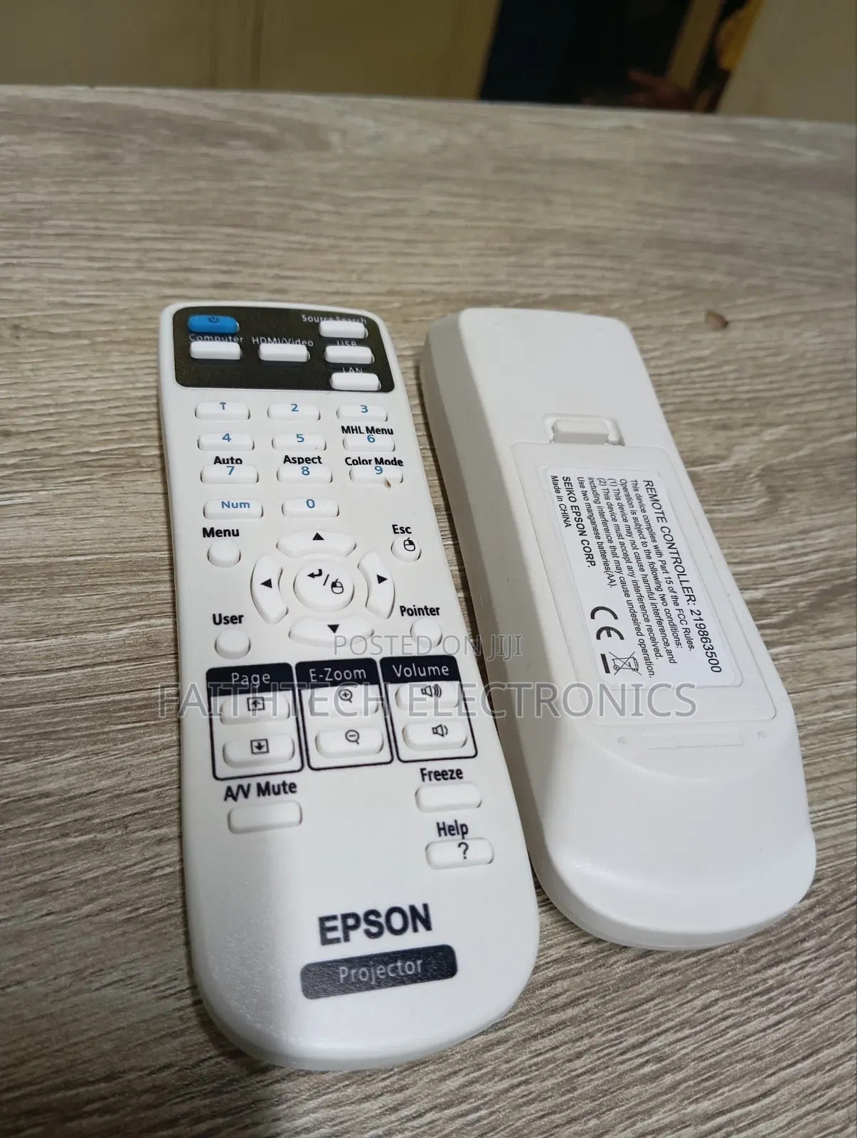 Epson Eb 2055 Remote Control