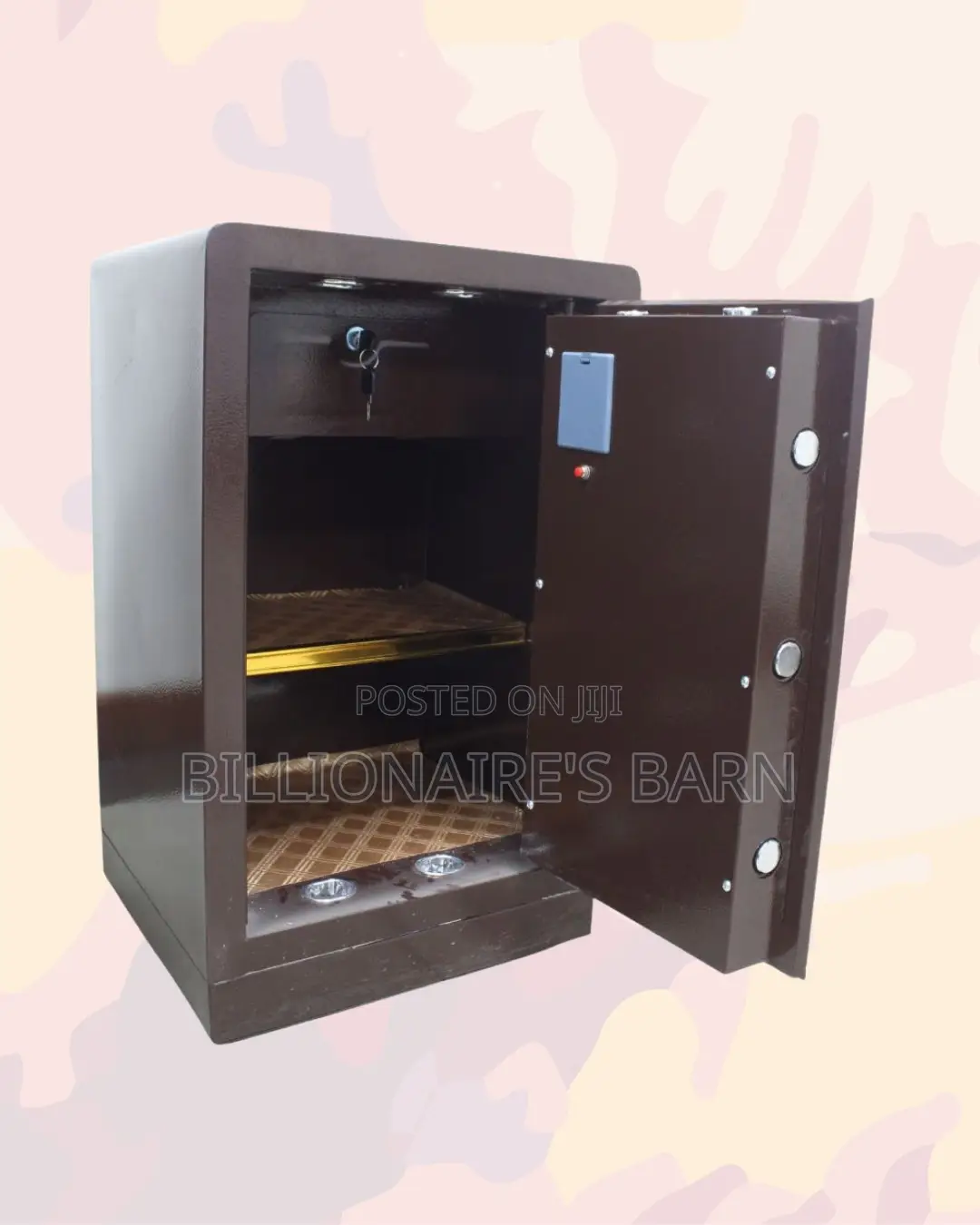 Fireproof Biometric Safe | Home & Office Security, Programmable Keypad