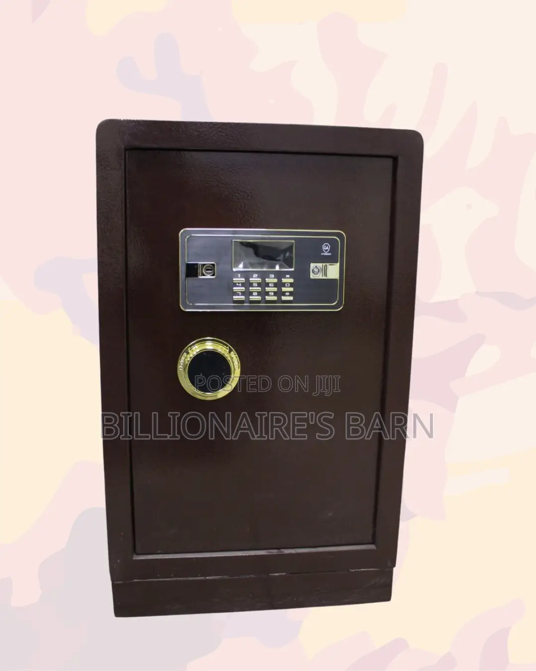 Fireproof Biometric Safe | Home & Office Security, Programmable Keypad