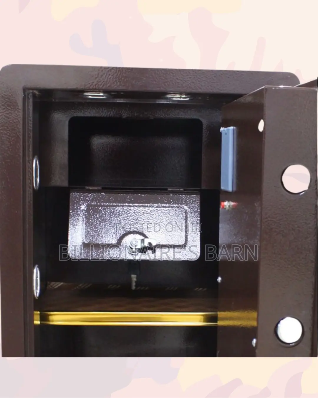 Fireproof Biometric Safe | Home & Office Security, Programmable Keypad