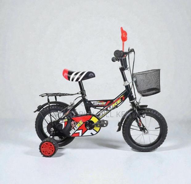 12,14,16 Inch 2–11 Years Children Training Wheel Bike With Steel Frame