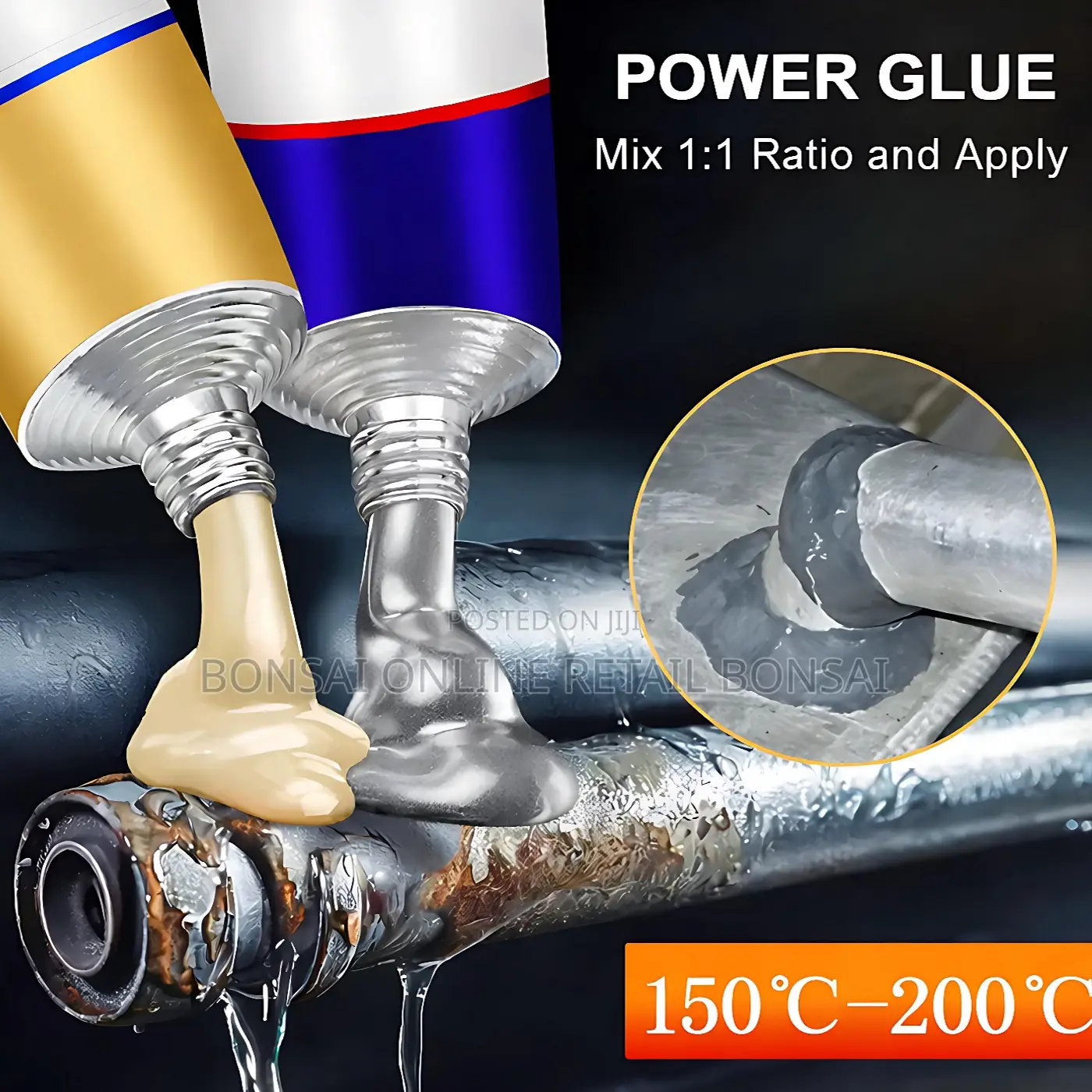 100g Ab Casting Glue Cold Welding Metal Repair Adhesive Sealant