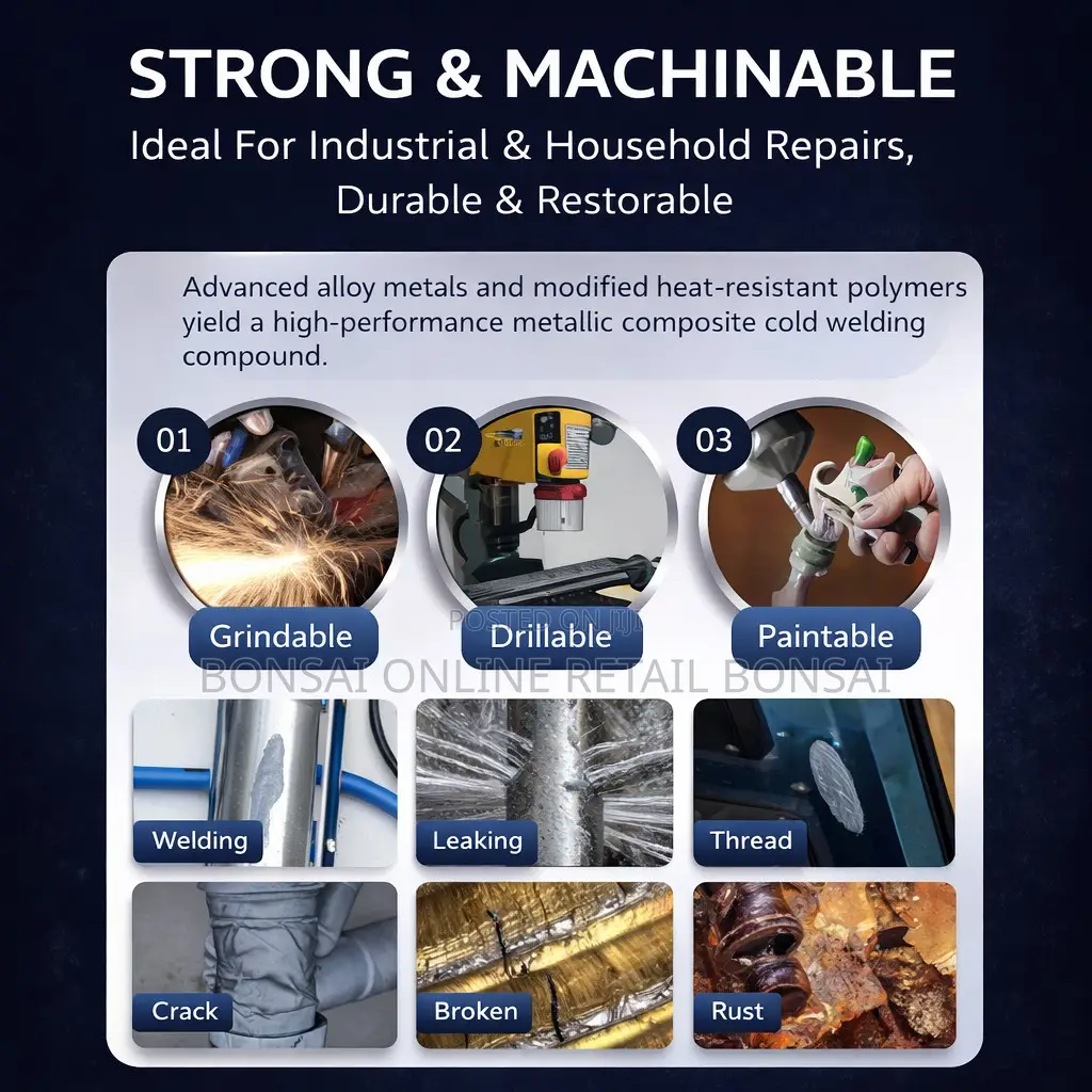 100g Ab Casting Glue Cold Welding Metal Repair Adhesive Sealant