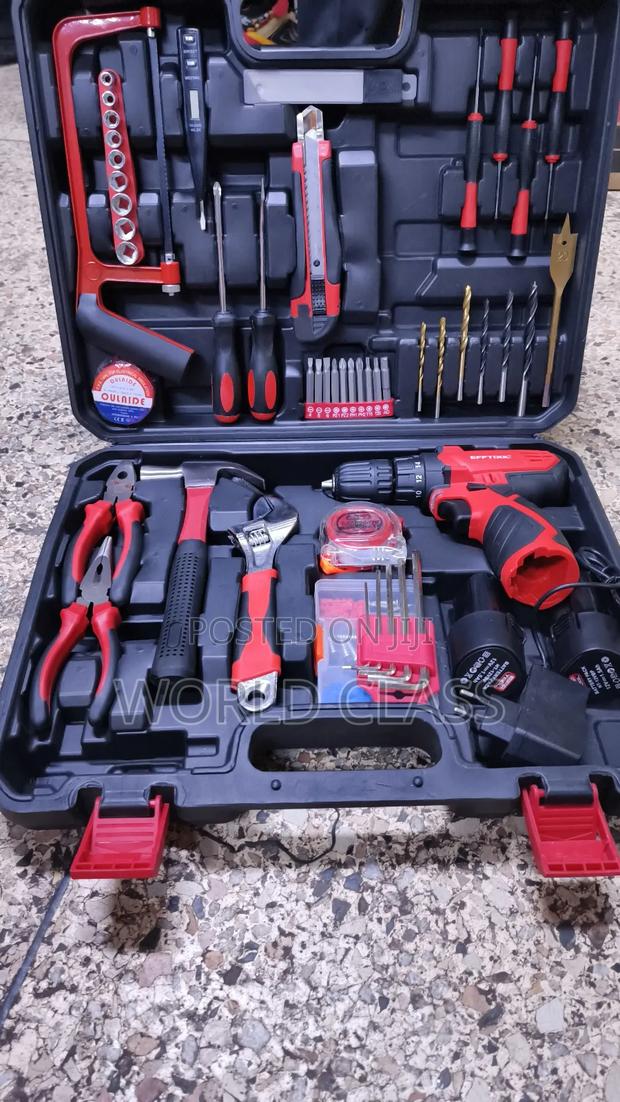Eff 100pcs Cordless Drill Set - main view
