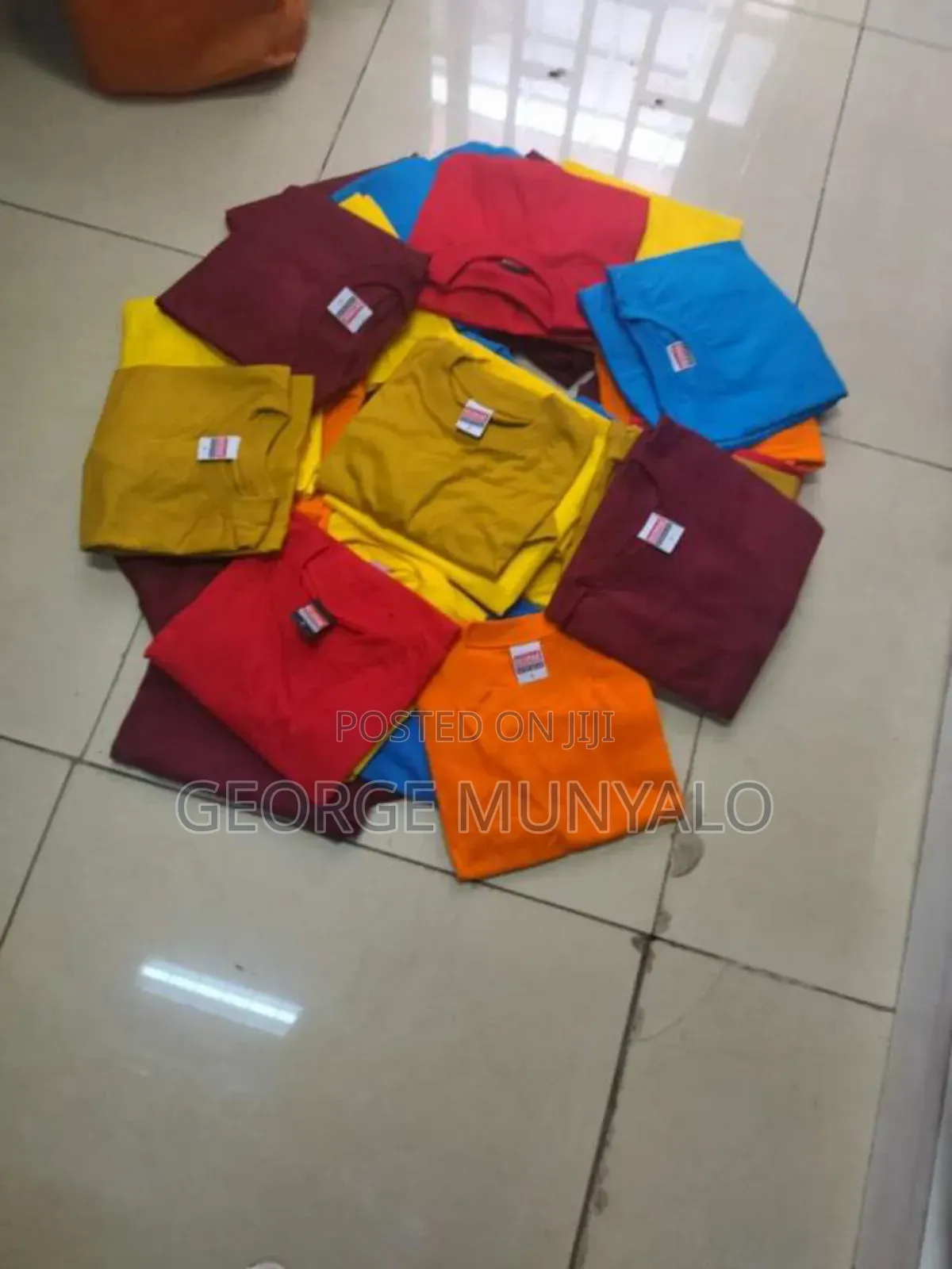 Multicoloured Cotton Tees