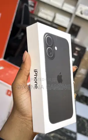 New Apple iPhone 16 256 GB Black