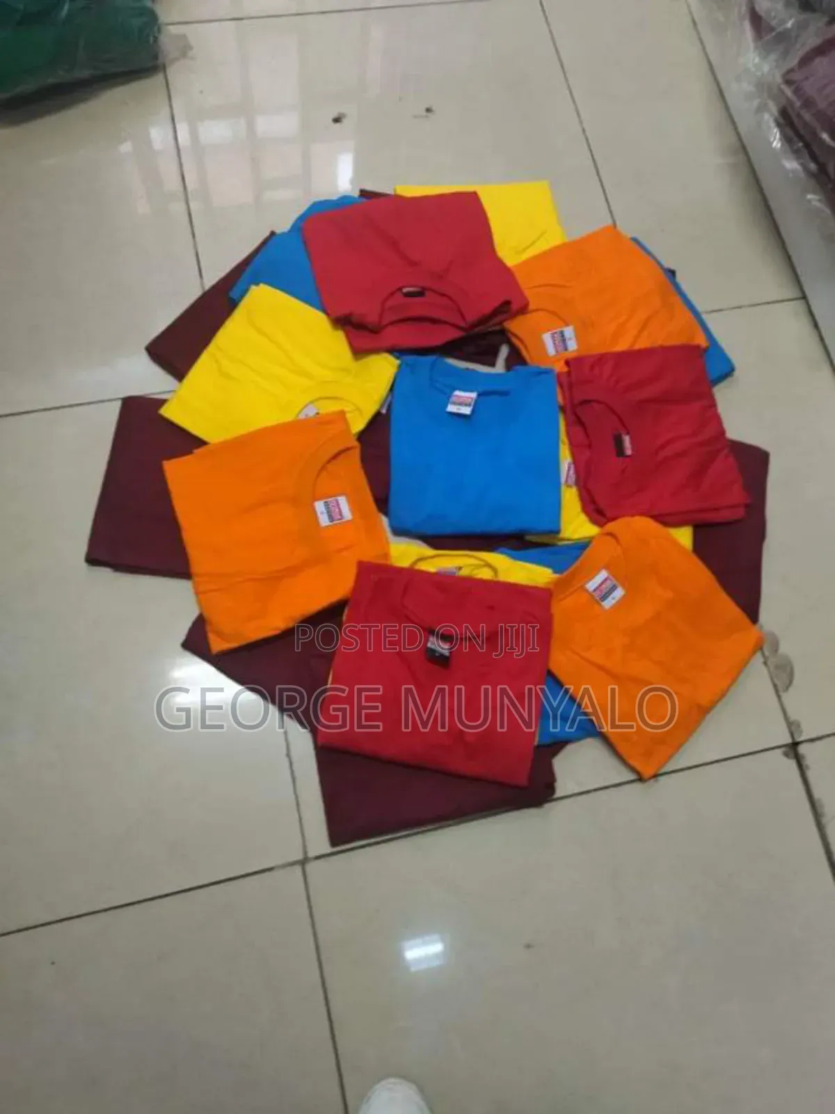 Multicoloured Cotton Tees