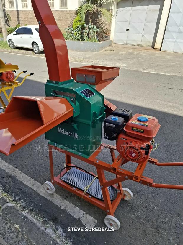 Feed Chopper / Chaff Cutter With 8hp Gasoline Engine - thumbnail 4