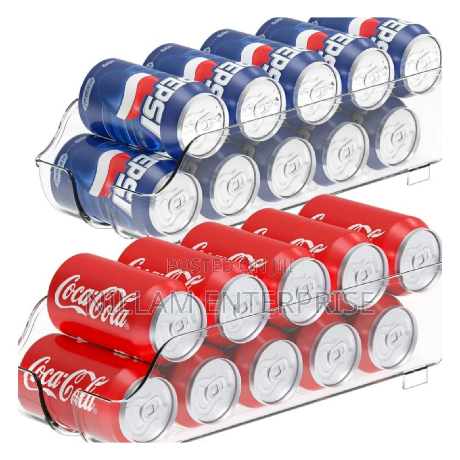 Premium Quality Fridge Can Organizer*