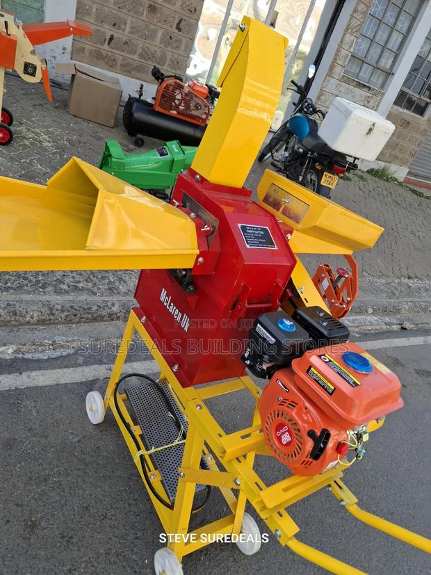 Multipurpose Feed Chopper Machine With 8hp Petrol Engine. - thumbnail 4