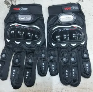 Black Full Riders Gloves